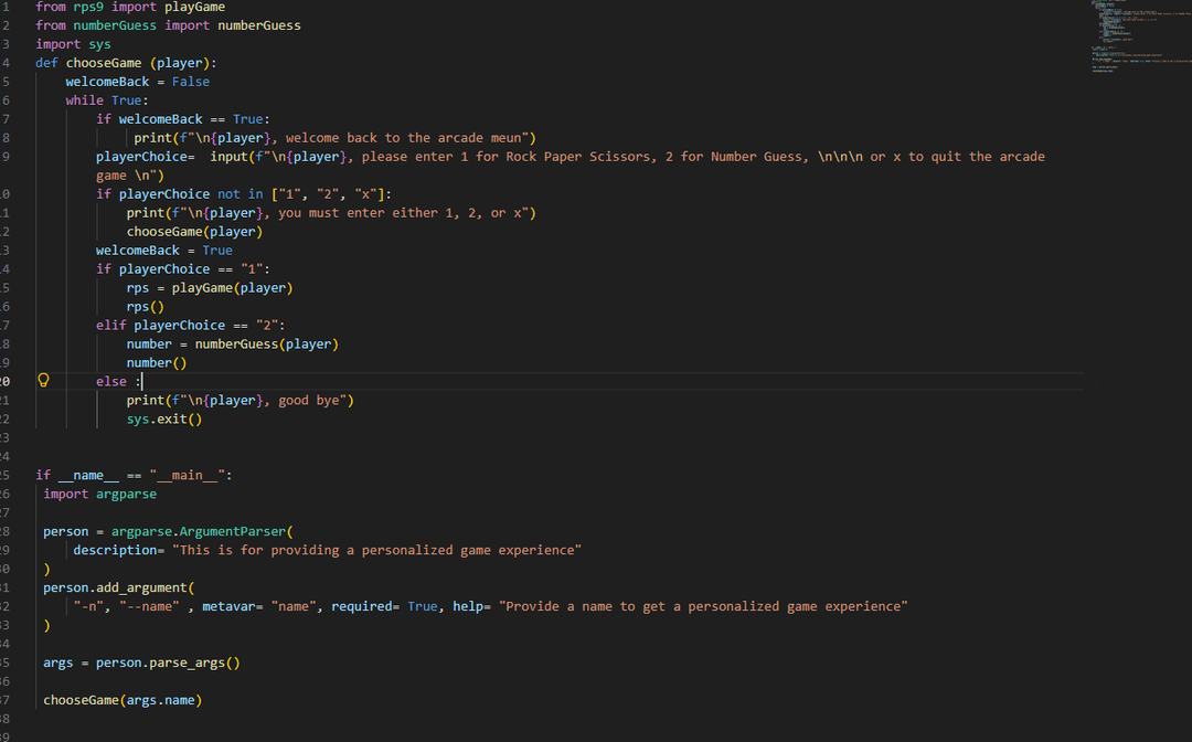 Python CLI Arcade — Interactive Command-Line Games