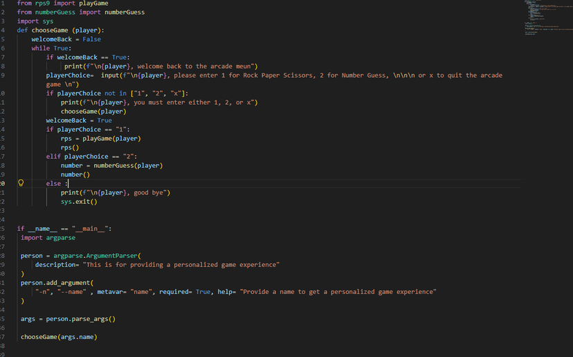 Python CLI Arcade — Interactive Command-Line Games